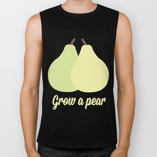 Grow a Pear Biker Tank