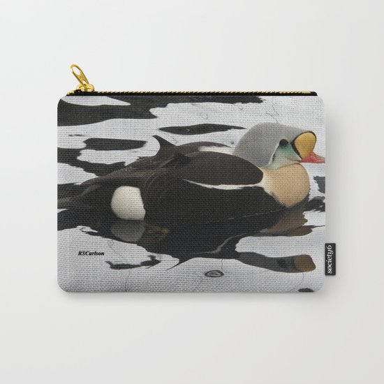 King Eider at the Seward Sealife Center Carry-All Pouch