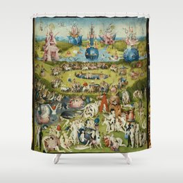 The Garden of Earthly Delights Shower Curtain
