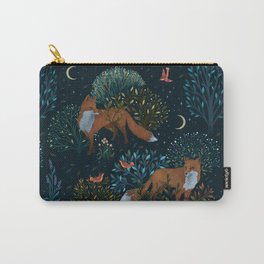 Forest Foxes Carry-All Pouch