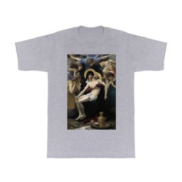 William-Adolphe Bouguereau - Pieta  T Shirt | Biblical, Virgin, Christianity, Religiousart, Jesus, Mother, Painting, Christian, Christ, Art 