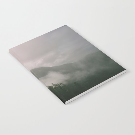 Foggy Forest (Squamish, British Columbia, Canada) Notebook