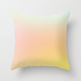 17  Gradient Background Pastel Aesthetic 220531 Minimalist Art Valourine Digital  Throw Pillow
