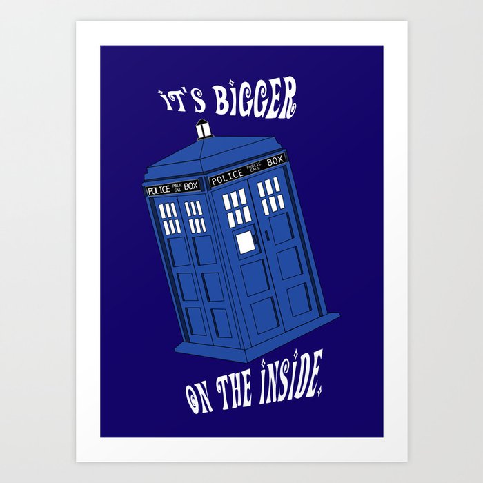 Doctor who doctors shadows and tardis art print in brand new frame A3 