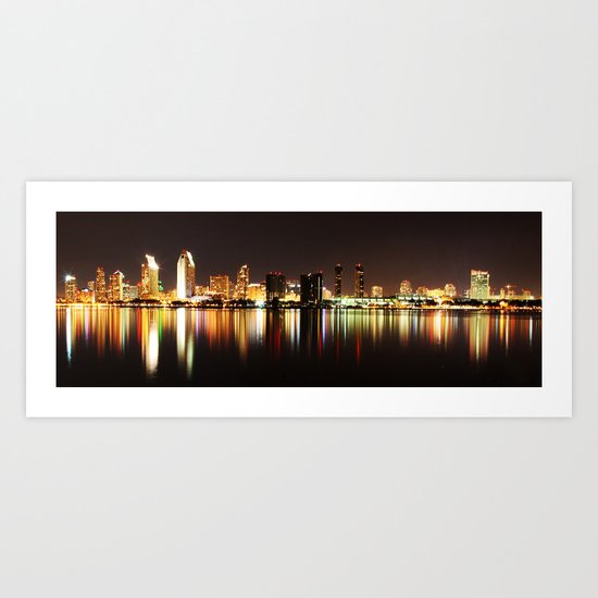 San Diego Art Print