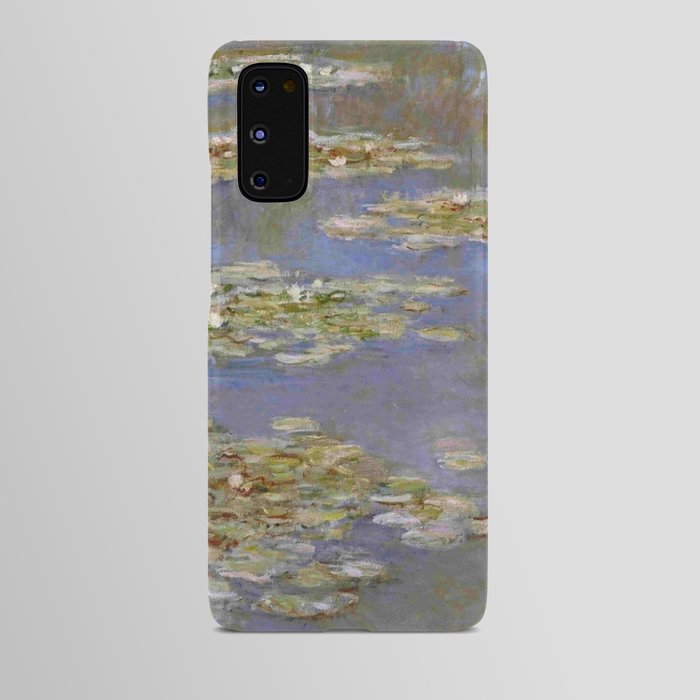 Monet, water lilies or nympheas 5 w1675 water lily Android Case