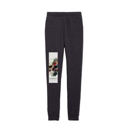 skull and flowers Kids Joggers