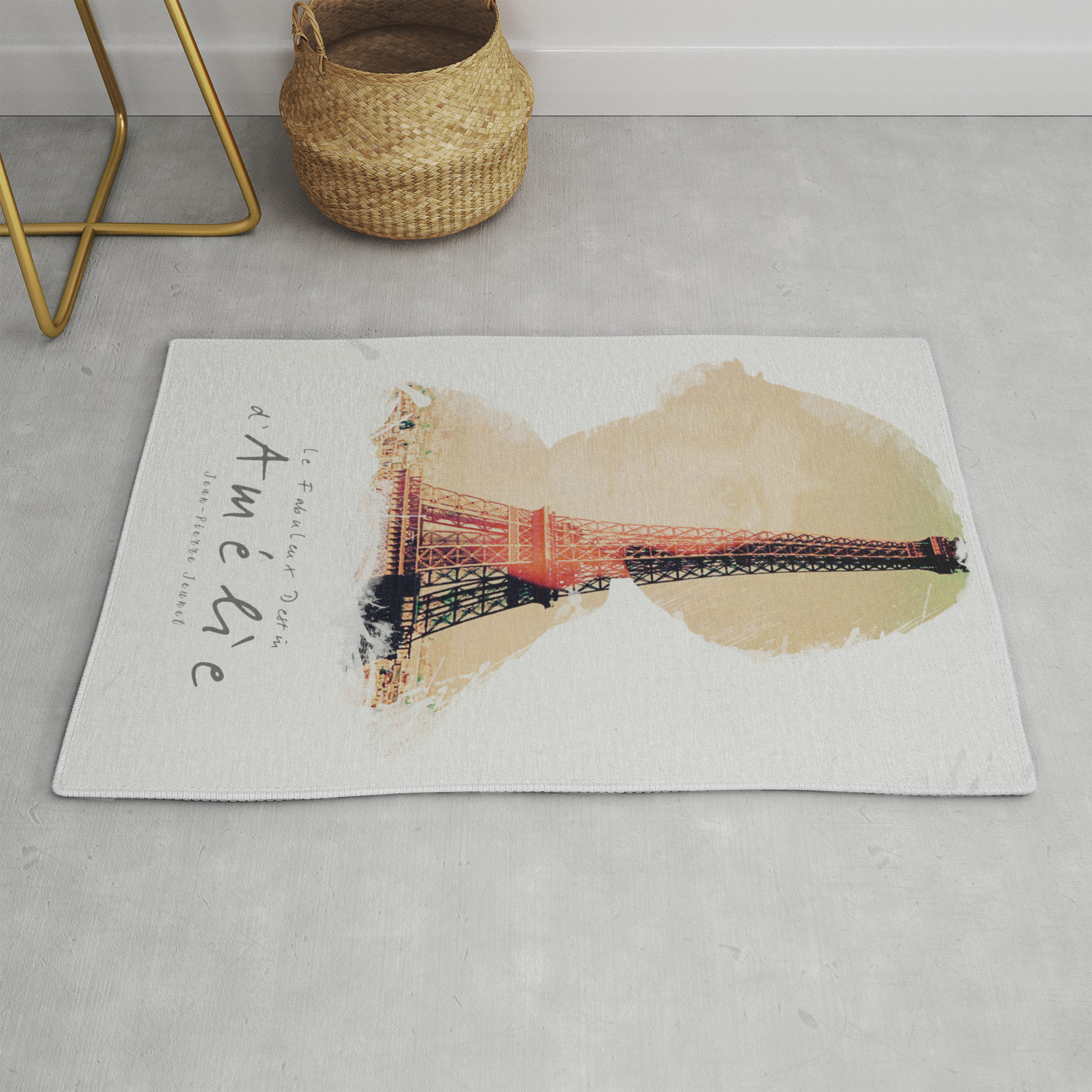 Amelie Minimalist Movie Poster French Film Playbill The Fabulous Life Of Amelie Poulain Rug By Stefanoreves Society6 Times are hard for dreamers lovely poster of amelie with many of the clothes & props from the film. society6