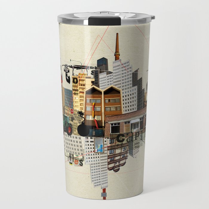 Collage City Mix 5 Travel Mug
