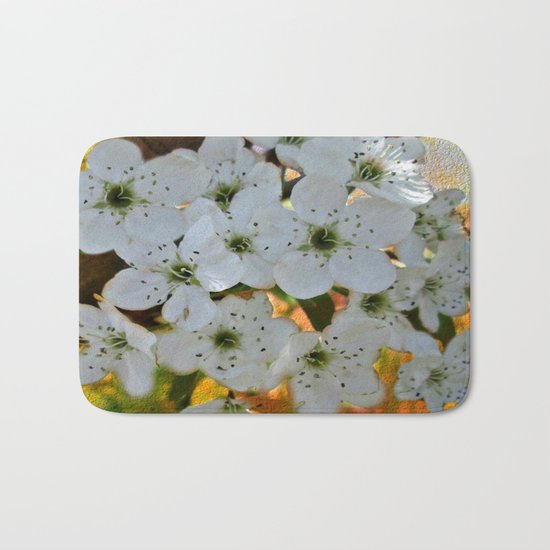 Apple Blossoms Bath Mat