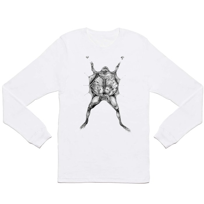 Frog Dissection Long Sleeve T Shirt