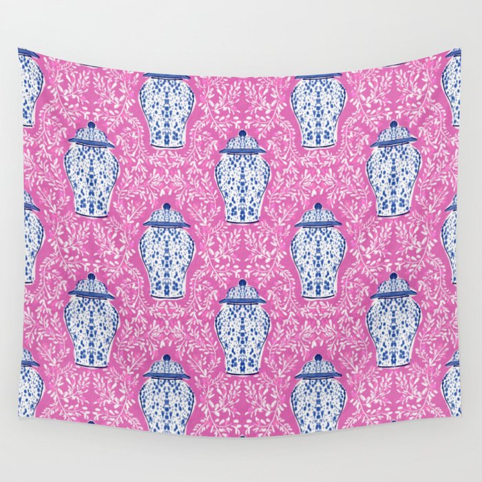 Chinoiserie Chic Wall Tapestry