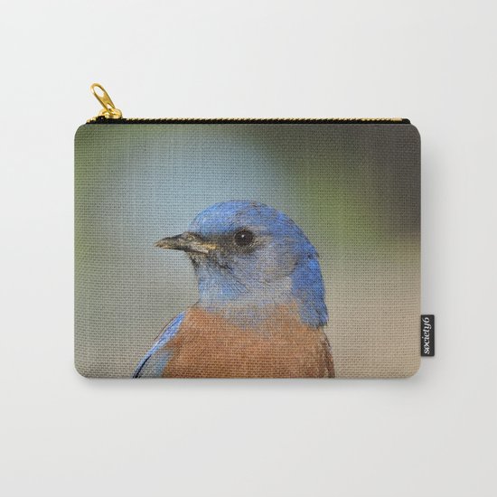 Bluebird in La Verne Carry-All Pouch