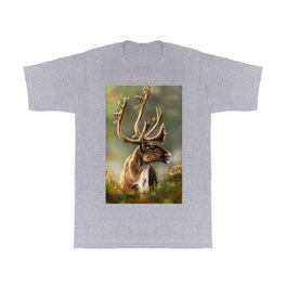 Reindeer Portrait T Shirt
