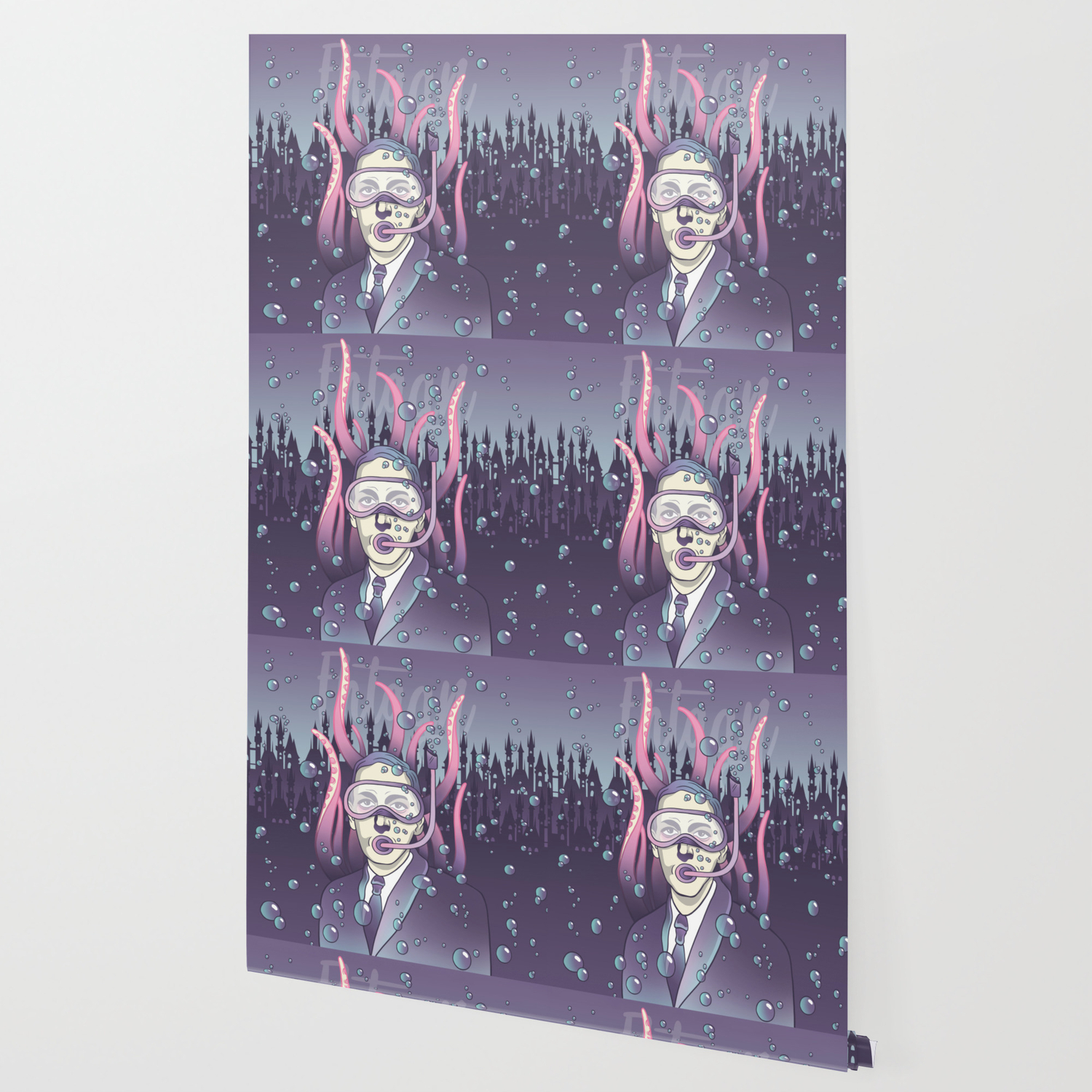 H P Lovecraft Wallpaper By Valexn Society6