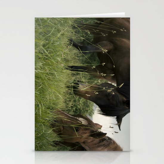horses Stationery Cards