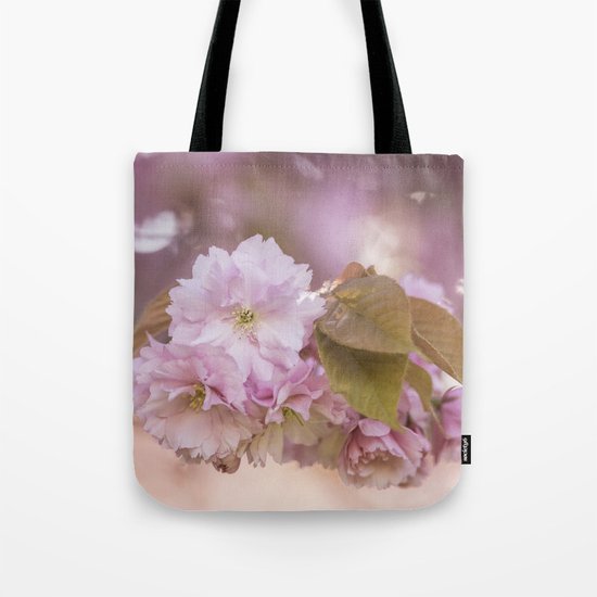 Cherryblossom LOVE - Sakura - Pink Flower Flowers on #Society6 Tote Bag