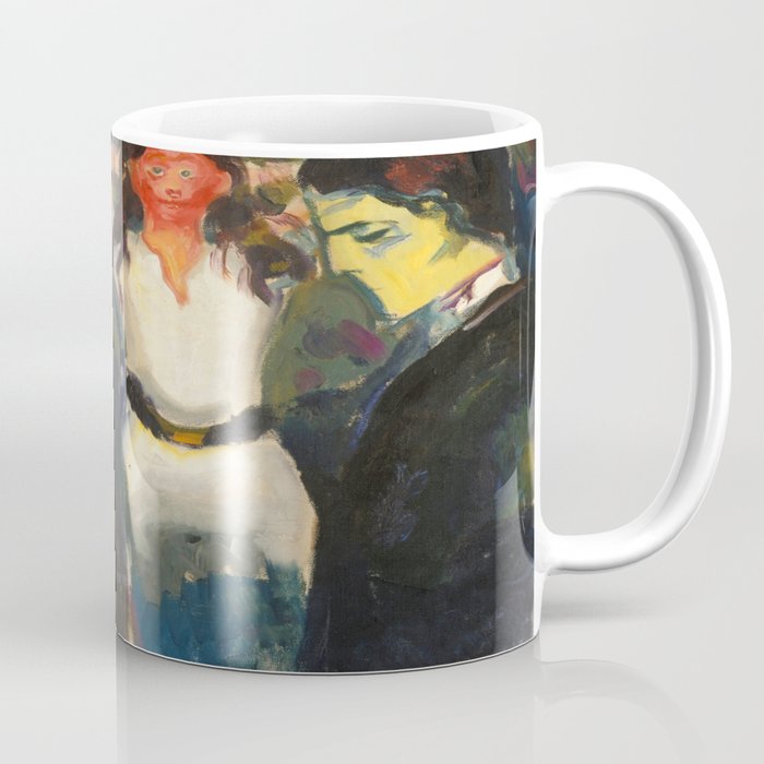 Edvard Munch Jealousy, 1907 Coffee Mug
