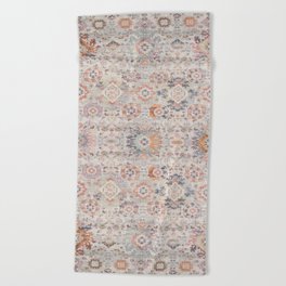 Bohemian Traditional Vintage Old Moroccan Fabric Style Beach Towel