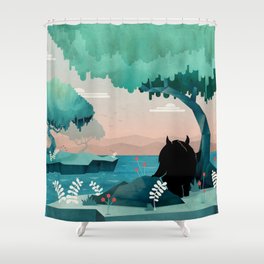 The Journey Shower Curtain