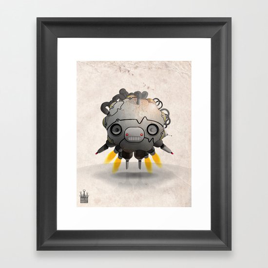 Antigravity Prototype V-3.03 Framed Art Print