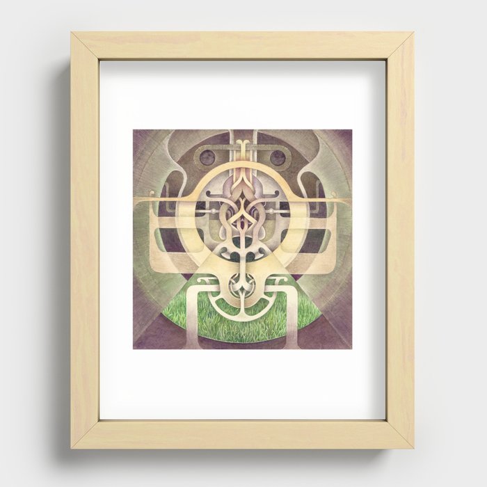 Composition III Recessed Framed Print