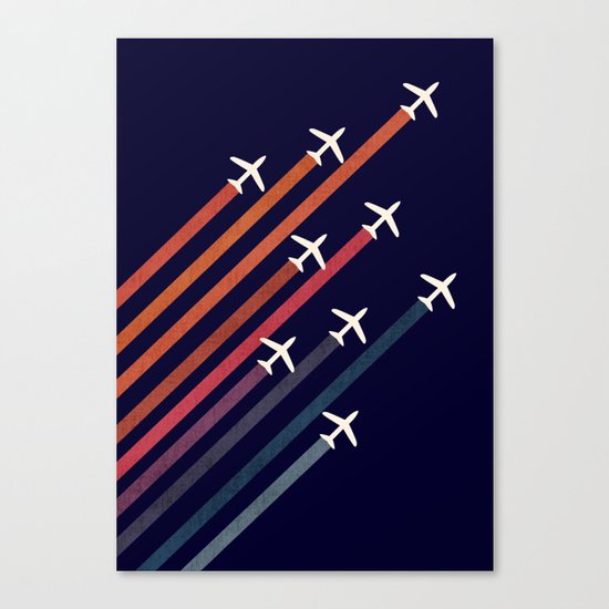 Aerial acrobat Canvas Print