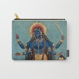 Hindu Destruction Goddess Kali 24 Carry-All Pouch