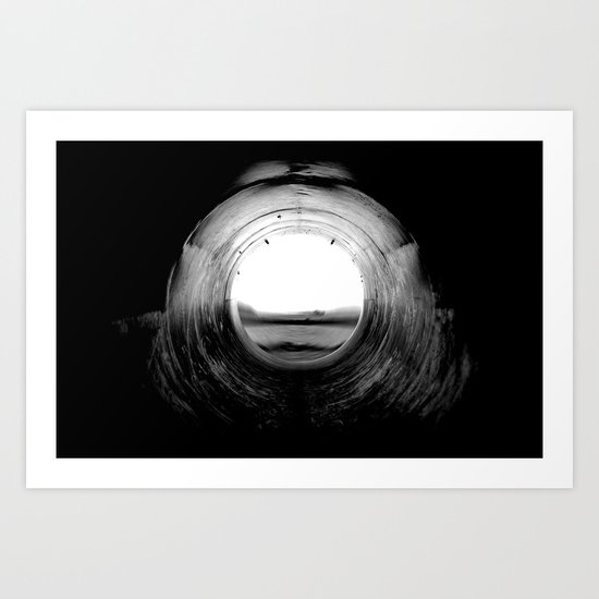 curl. Art Print