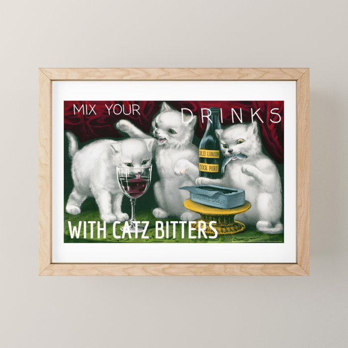 Mix your drinks with Catz (Cats) bitters Italian aperitif cocktail alcoholic beverages with