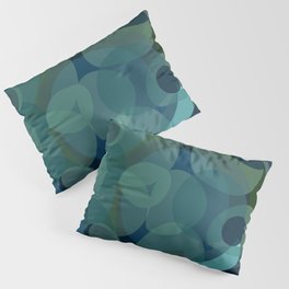 Abstract pop pattern drops of water Pillow Sham