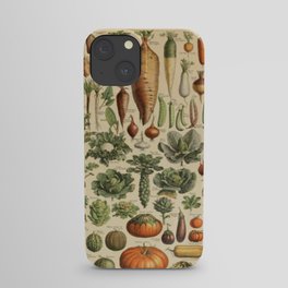 Vegetable Chart iPhone Case