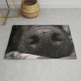 Love Is In The Wet Nose Of A Dog. Rug