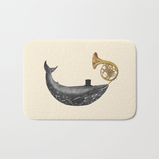 Whale Song Bath Mat