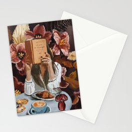 A fiction reader Stationery Cards