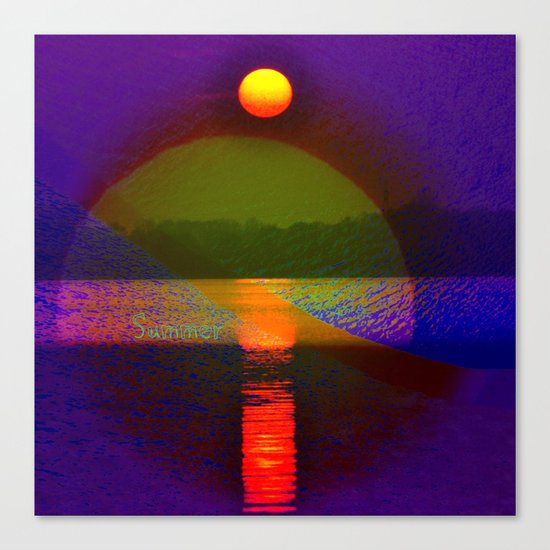 Fresh summer Canvas Print