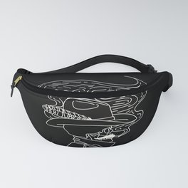 Love or Die Tryin' Cowhand - Black & White Fanny Pack