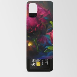 Prismatic Peonies Android Card Case