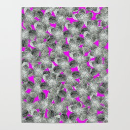 Watercolor flowers, violets. Seamless pattern with gray wild field flowers on pink background. Best for prints, fabric, backgrounds, wallpapers, covers and packaging, wrapping paper. Poster