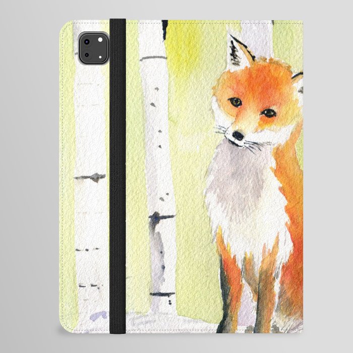 Red Fox  iPad Folio Case