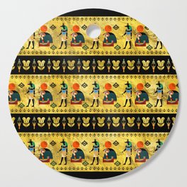 Egyptian  Ornament Symbols Pattern Cutting Board