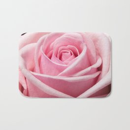 Blush Pink Rose Bath Mat | Photo, Lightpink, Flower, Blushpinkfloral, Blushpinkflowers, Valentineflowers, Pinkfloral, Blossoming, Flowers, Bloomingrose 