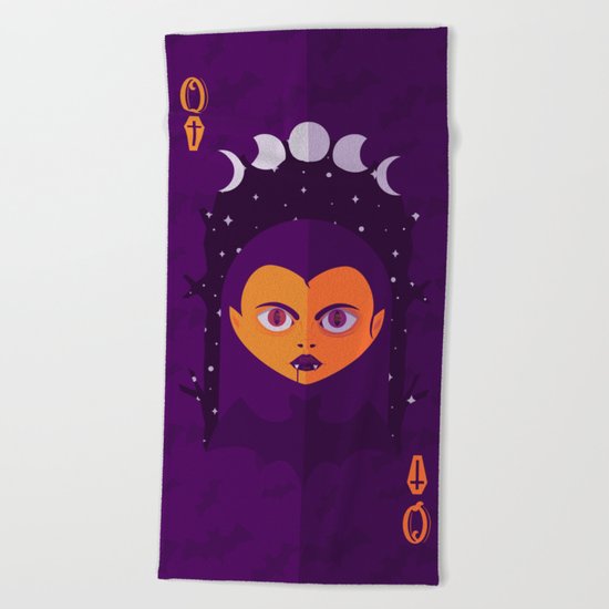 Queen V Beach Towel