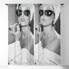 Elegant Audrey Hepburn Photos 3D Curtain Blockout Photo Printing Curtains Drape 