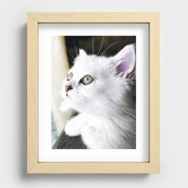 The World In My Eyes Recessed Framed Print