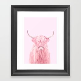 HIGHLAND COW Framed Art Print