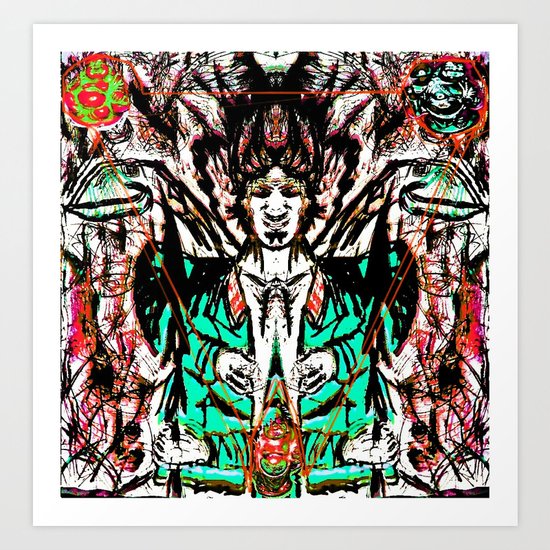 Cosmic Exposure Art Print