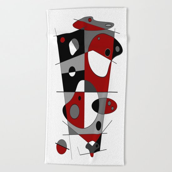 Abstract #36 Beach Towel