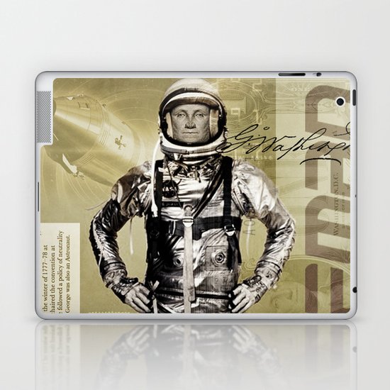 George Washington - Spaceman Laptop & iPad Skin