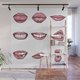 Lips Wall Mural